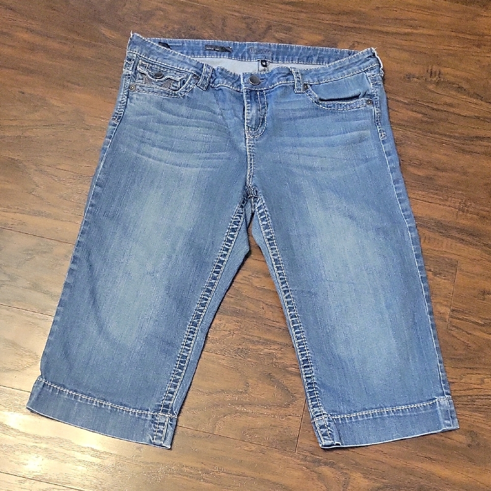 Kut from the Kloth Blue Ankle Cropped Jeans